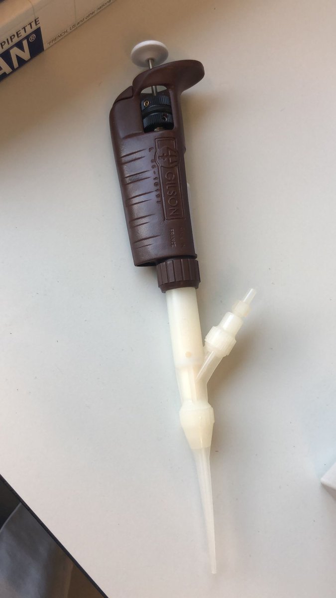 During cleaning, we found this special pipet in our lab. Anyone knows what you can use it for?