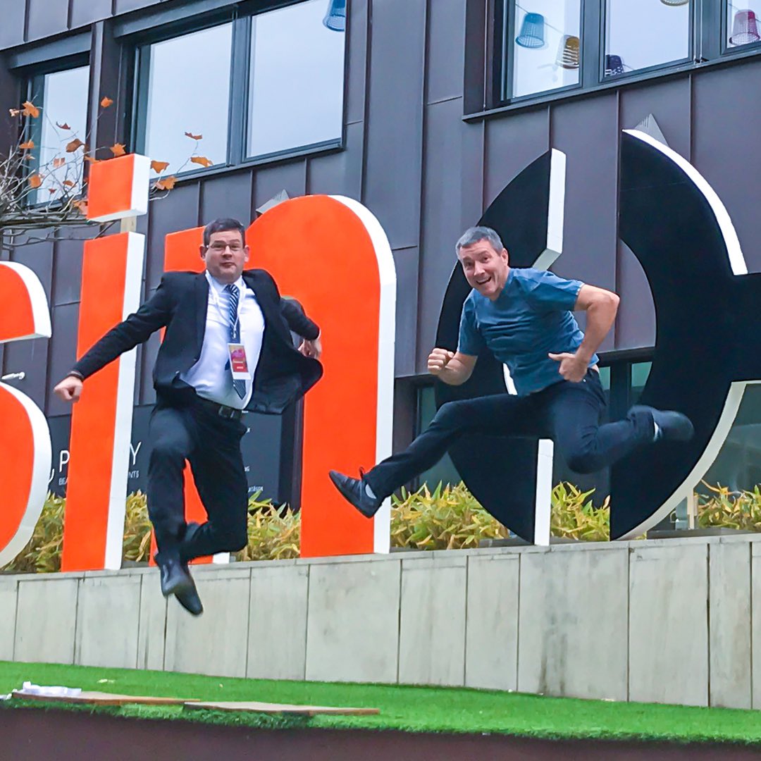 Congrats to <a href="/adamkosamep/">Ádám Kósa</a> for being elected President of The International Committee of Sports for the Deaf (ICSD). I look forward to his leadership for our future Deaflympics and #Deaf athletes. I will have another #joeljumps with him at one of the #Deaflympics events <a href="/deafnation/">DeafNation</a>