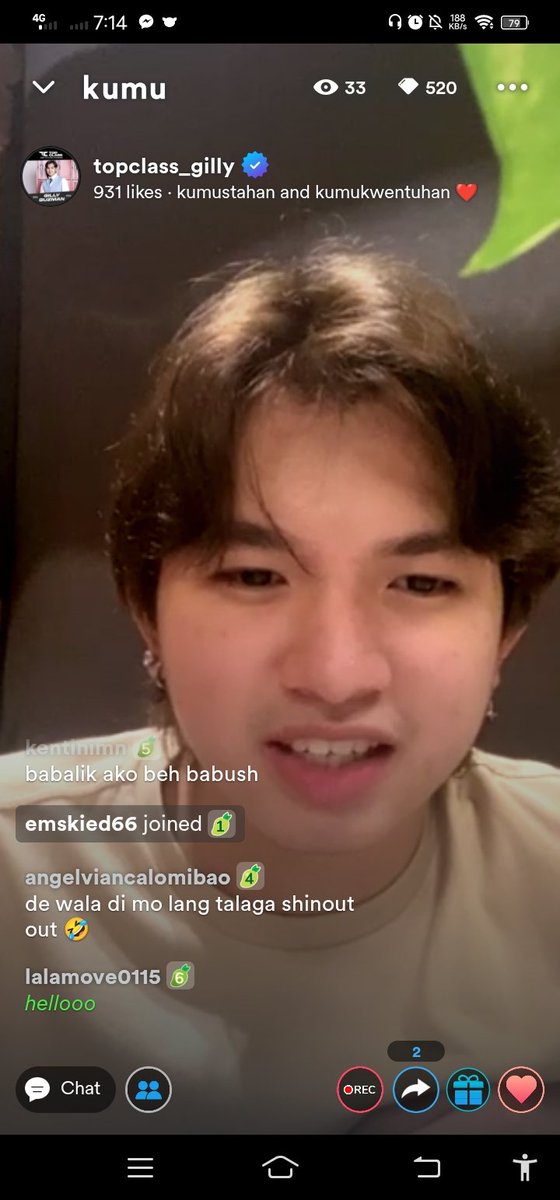 moon7ightsofc's tweet photo. TC'zens, @topclass_gilly is live now on Kumu !! Join na kayo Kong na miss niyo yung Siopao Este si Gilly pala haha 😹 

Join Now!
🔗 https://t.co/VUXtGg2mmY

- 🔴

#KumuTOPCLASS #TopClass_Gilly https://t.co/8Zu9S2MRoB