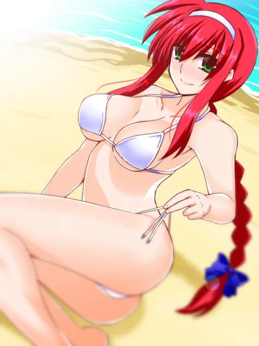 アミタお姉ちゃんビキニ #リリカルなのは #ビキニ #巨乳 #アミティエ・フローリアン  