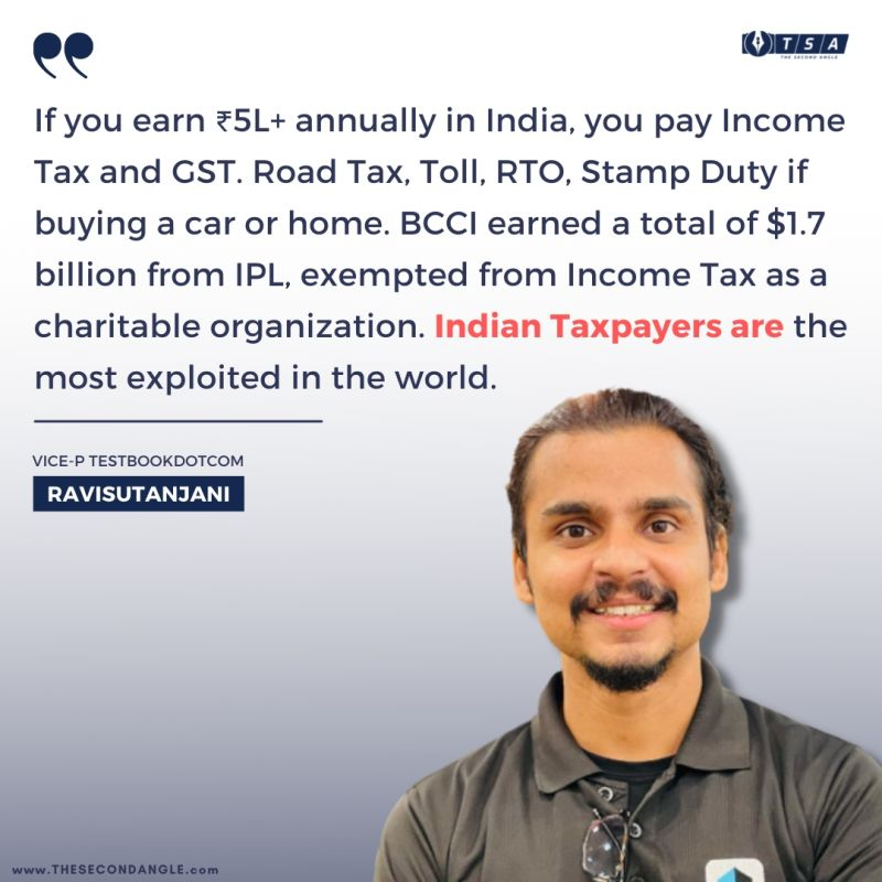 TigerTmysore's tweet photo. Why and Why? Any expert may enlighten us on this tax exemption and contributions of IPL for the common man in India? #CBDT #IRS #BCCI #ipl2023 #iplboycot #ipl2022 #finance #financeminister #financewithsharan @FinMinIndia @FT @ftfinancenews @IMFNews @GitaGopinath @FinancialTimes https://t.co/4ZFvlilZi1