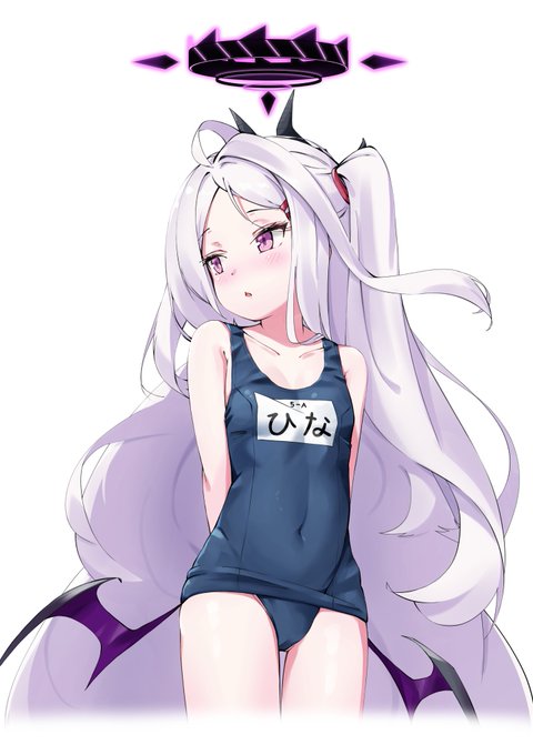 #ブルアカ
水着のヒナちゃん 