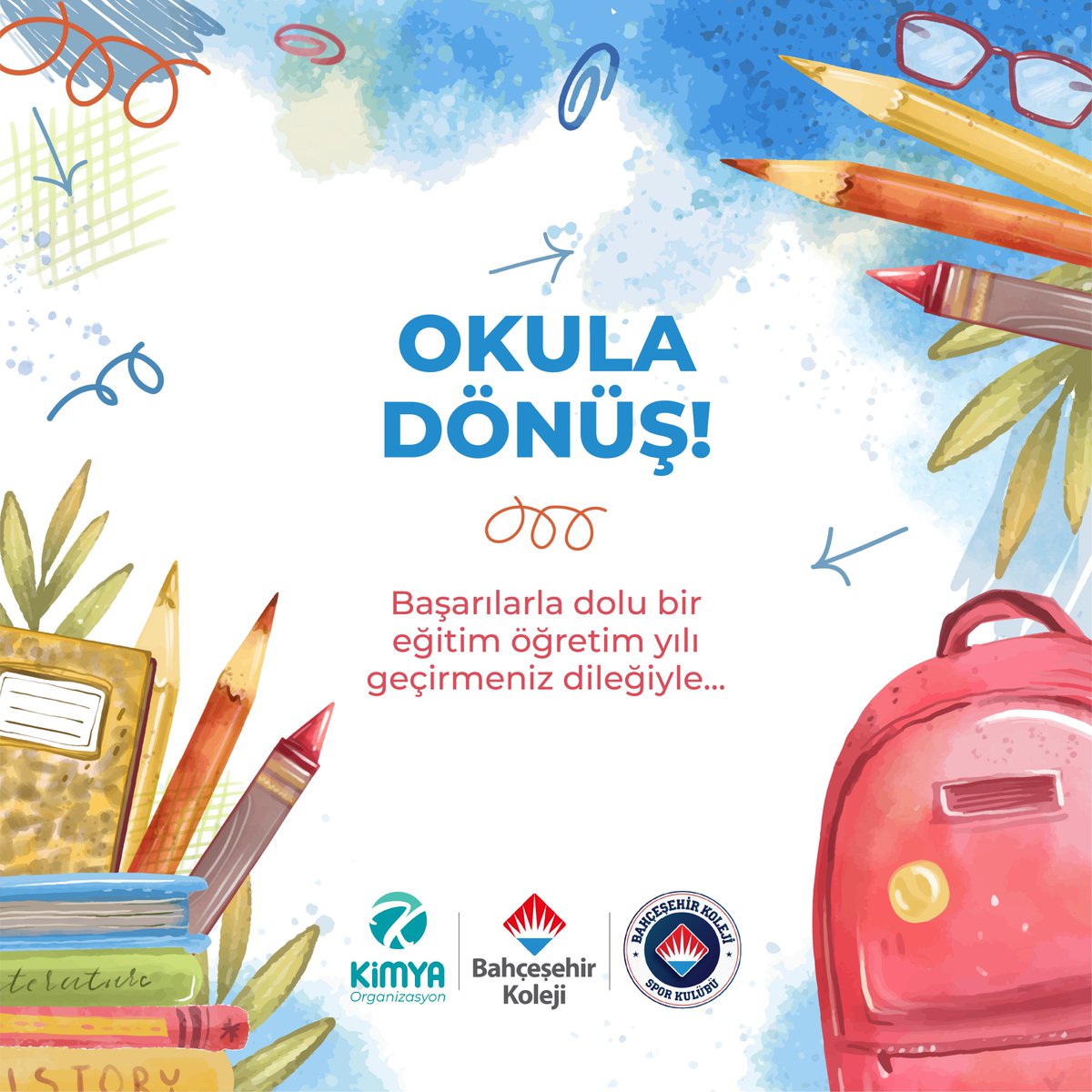 kimyaorgbk's tweet photo. Okula dönüyoruz!

#okuladönüyoruz #okuladönmekgüzeldir #bahçeşehirkoleji https://t.co/UjJrpyNf5Y