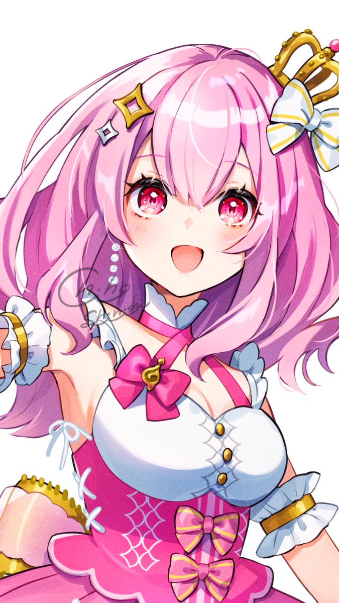 創作 ピンク髪アイドルちゃん💓