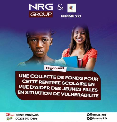 group_nrg's tweet photo. Contribuer à #scolariser une jeune fille, c'est assurer non seulement son avenir mais aussi l'avenir d'une nation. Soutenons donc celles qui en ont le plus besoin.
Tmoney : 93020606
Flooz : 99710696 https://t.co/nOVVJUEuNV