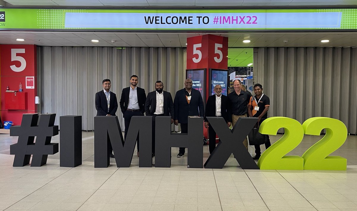 ATIREcompany's tweet photo. It was an amazing three days of networking at IMHX 2022! Thank you all for showing up and making this show a success. 
We thank the organizers @IMHX, the supporting staff, and everyone involved for making this event a success! 

#IMHX22 #ATIRE  #Solidtires #Sharingexperience https://t.co/i3DUDxjRLW