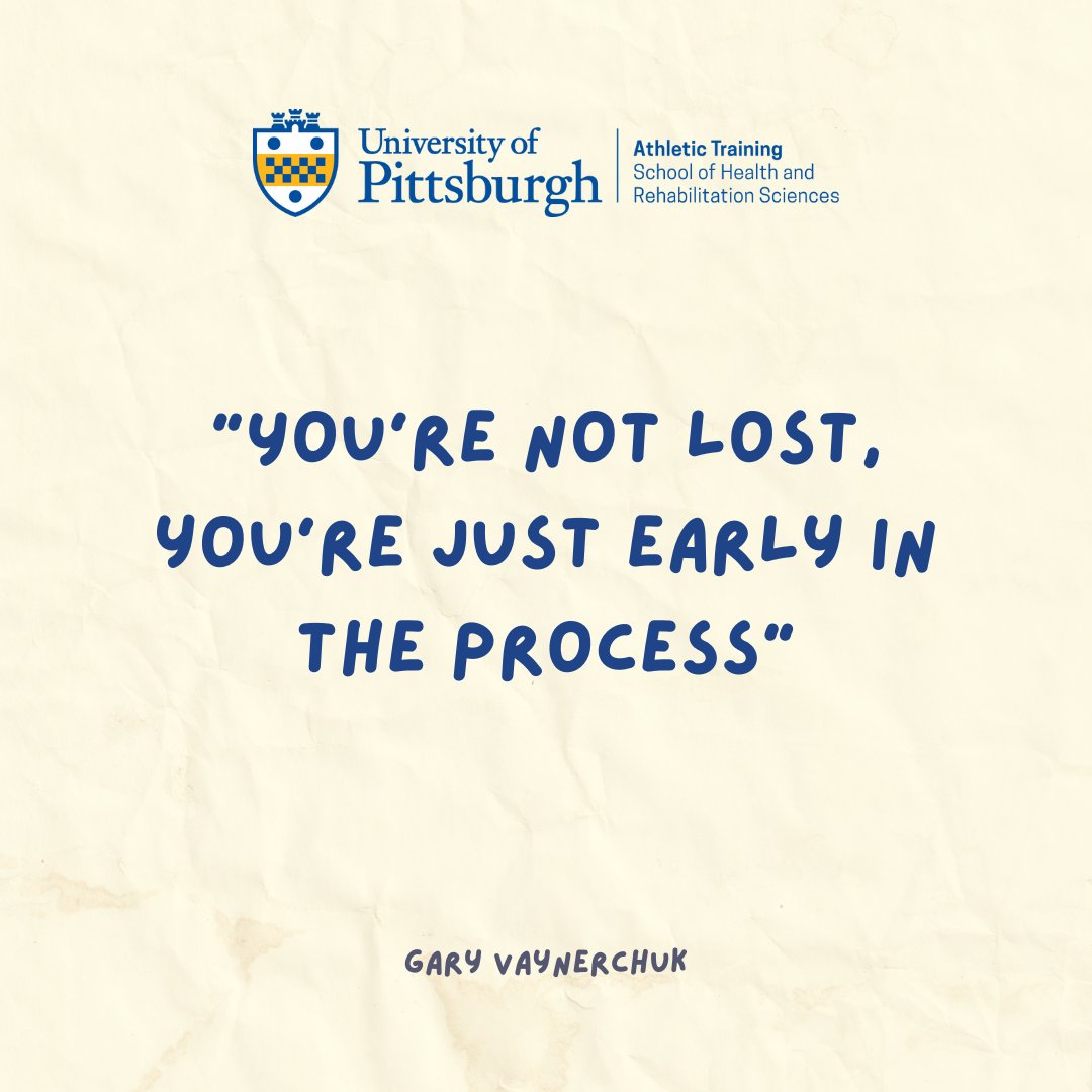 Pitt_ATP's tweet photo. #MotivationMonday #H2P #BoldMovesSHRS #PittATP https://t.co/Zo58xSPNiU