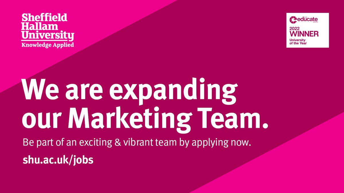 sheffhallamjobs tweet picture
