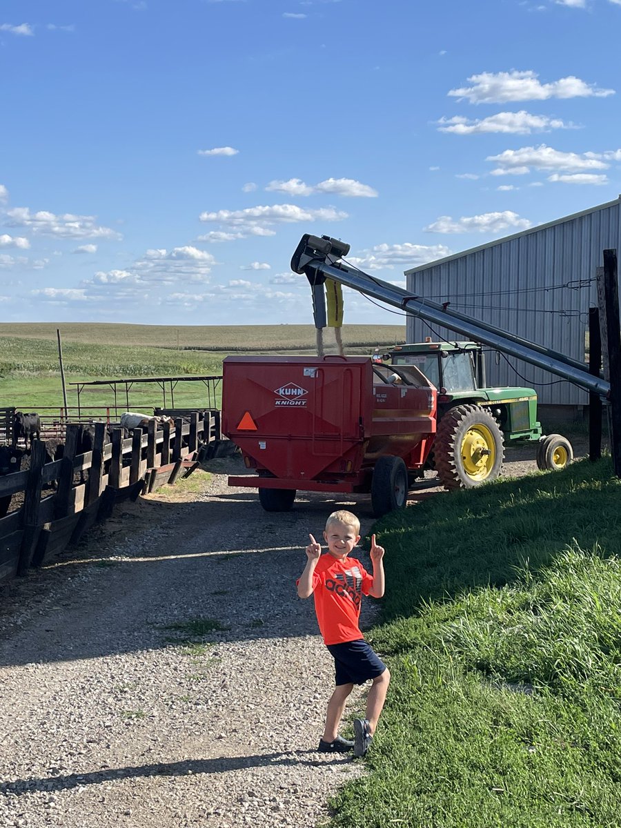 Finally starting to look like something. Oh and the kid is pretty cute too. #farmerintraining #agtwitter #farmkids <a href="/ryandj1979/">Ryan De Jong</a> <a href="/Adejong_80/">Amanda De Jong</a>