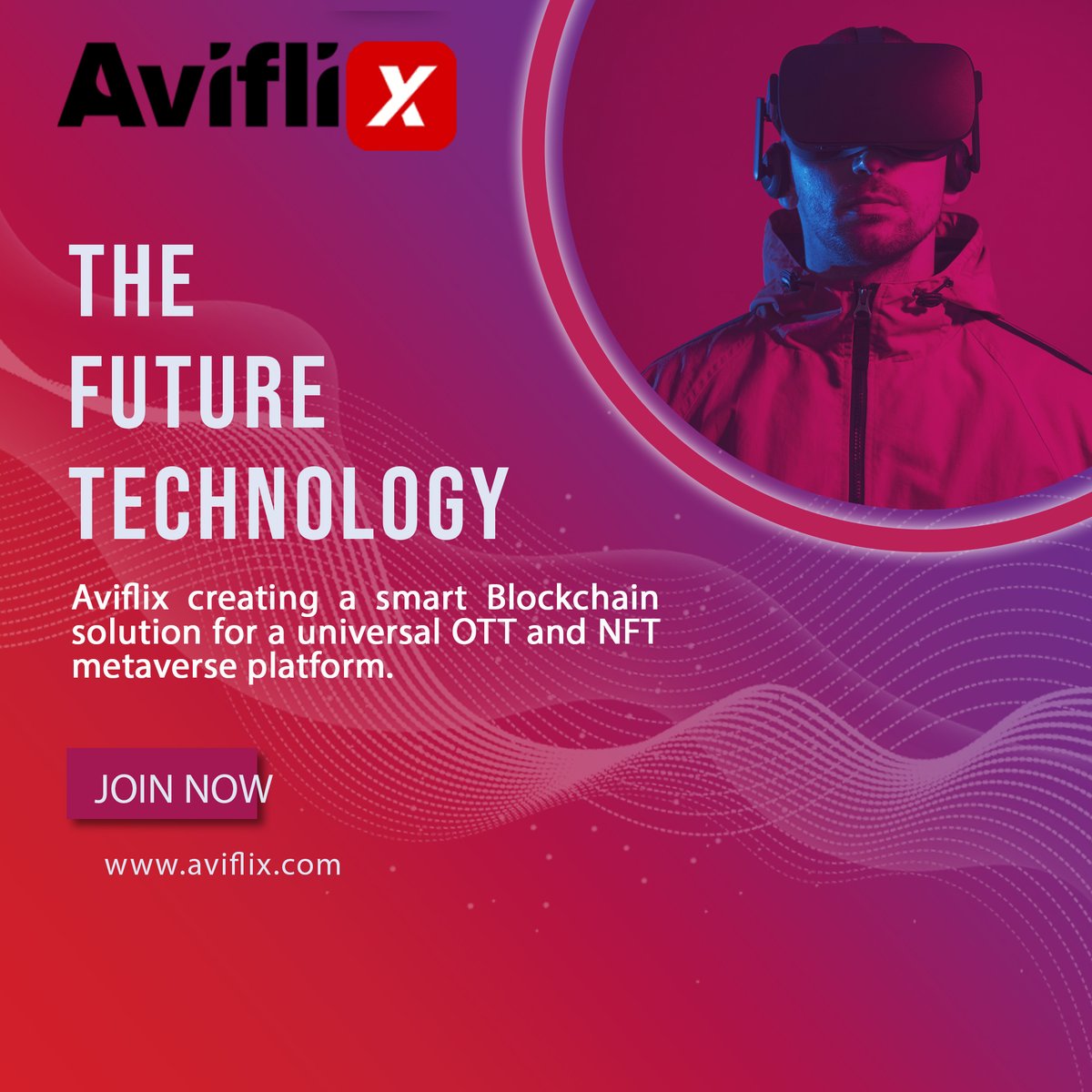 Aviflixofficial's tweet photo. Let's Start Your Future With Aviflix a universal OTT and NFT metaverse platform.

Aviflix aims to disrupt the global OTT platform Video Streaming market.

✅Register Today👉https://t.co/mmtXWRvlUa

#smartcontract #blockchain #crypto #DeFi #NFT #OTTPlatform #Ethereum #ecosystem https://t.co/QvDXPDZ2mr
