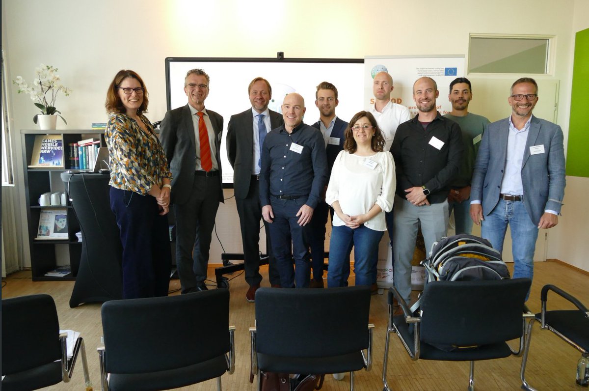 nigal_'s tweet photo. #LIBATIO ha estado presente de la mano de @scrobotics_es y @clusaga en "SME Pitch and Connect", evento organizado en Bruselas en el marco del proyecto #S3FOOD. https://t.co/1PGo6jDSY2
