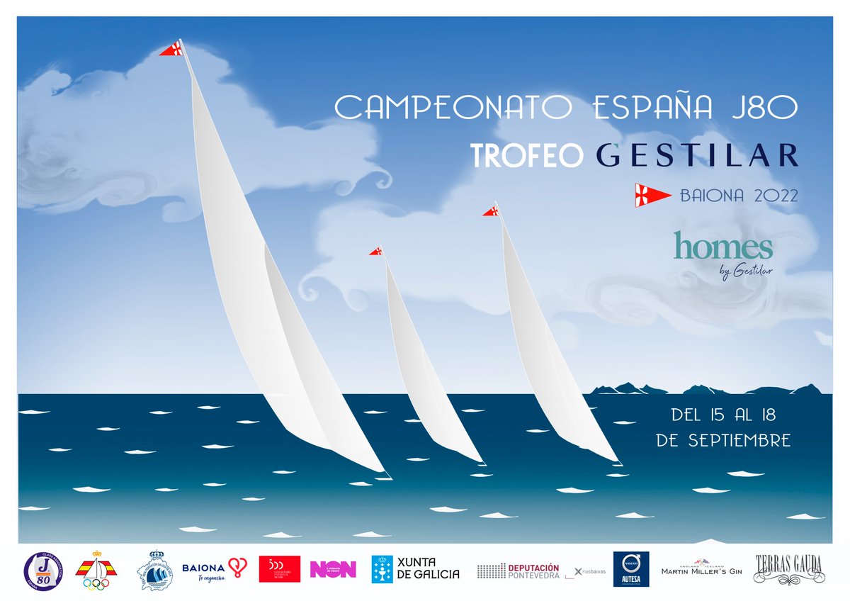 mrcybaiona's tweet photo. 👉 Este jueves, a las 13:15, presentamos en el MRCYB el #CampeonatoDeEspañaDeJ80 · 𝐓𝐫𝐨𝐟𝐞𝐨 𝐆𝐄𝐒𝐓𝐈𝐋𝐀𝐑, que se celebrará del viernes al domingo en Galicia con las mejores tripulaciones del panorama nacional. 🤙

#vela #Vigo #Baiona #J80 #somosJ80 @gestilar #j80class https://t.co/2nlmgkBCPJ