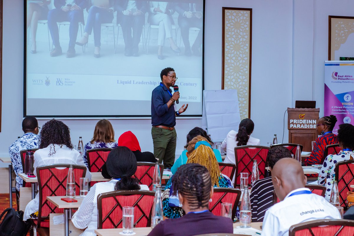EAPhilanthropy's tweet photo. 'To raise resources, you must first raise friends.
Friends-raising leads to fundraising'- Bheki Moyo @bheki_moyo @WitsUniversity
#EAPNMemberSummit22 #ResourceMobilizationsession
Theme: Building Resilient Leaders https://t.co/jsCiL7hqpX