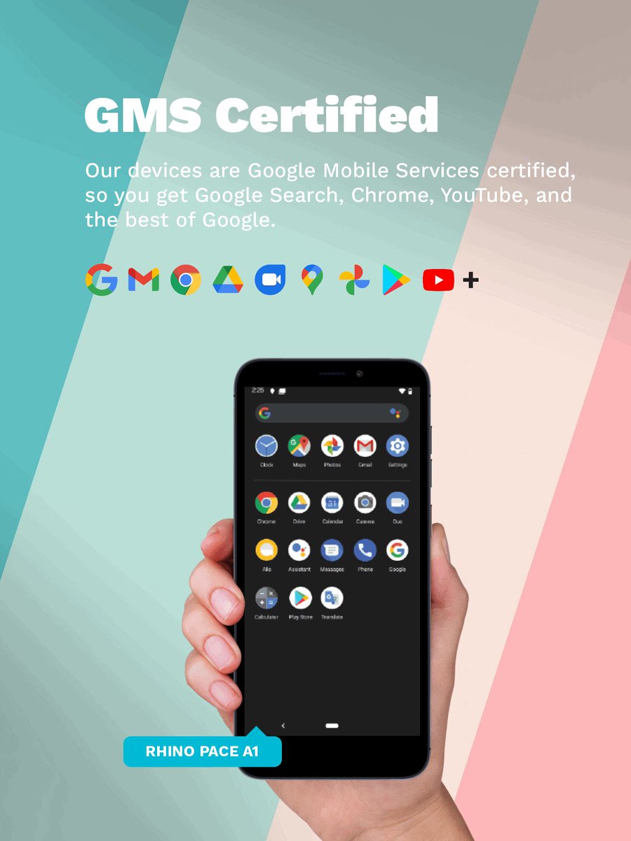 nexa_mobility's tweet photo. Both our Rhino Mobility and private label devices are all Google Mobile Services (GMS) certified, so you get Google Search, Chrome, YouTube, and the best of Google.
Learn more https://t.co/exDeZgUiTo
#Google #Android #AndroidEnterprise #GMScertified #EnterpriseMobility https://t.co/lOSmFW6dOc