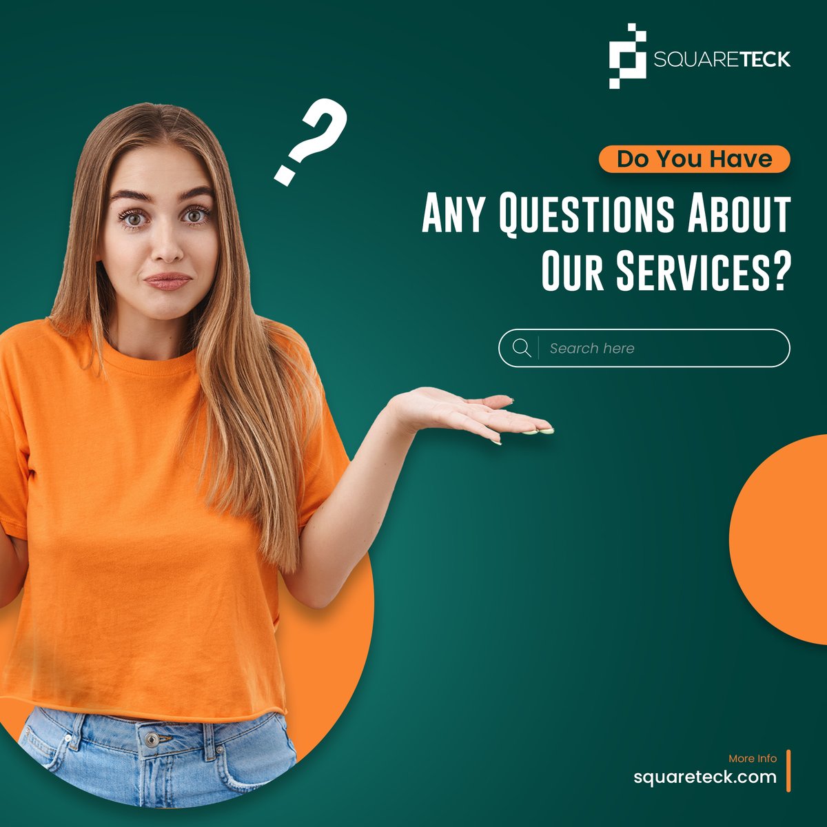 SquareTeck's tweet photo. Sometimes we get many questions about our services from our audiences and clients. We try to reply fast so that you get the right answer.
Post details: https://t.co/LivpHugIAz
#question
#questions
#questione
#Service
#serviceprovider
#squareteck https://t.co/KMWBESbSYc