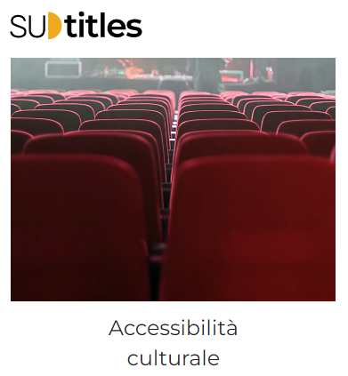 La cultura per tutti! - Accessibilità per disabili sensoriali
Il servizio della palermitana <a href="/sudtitles/">sudtitles</a> è finalista in ambito 'Sociale' a #TOPofthePID 2022
C'è tempo fino a venerdì 16 settembre per votare il progetto preferito bit.ly/TOPofthePID