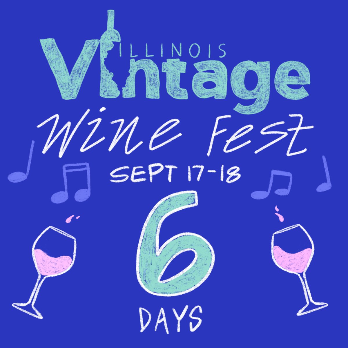 ☀⛅Sunny skies expected for Vintage Illinois Next Weekend in Utica 🍷 - eepurl.com/h-Stnj