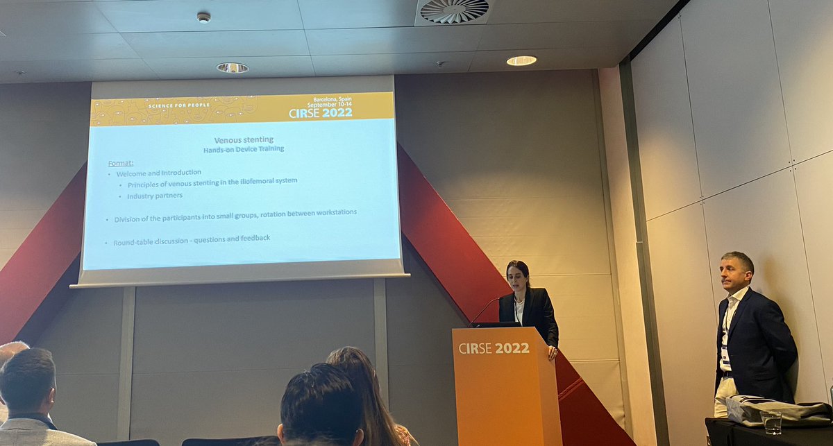 Doug Mulholland (@dougmulholland) on Twitter photo My highlight of #CIRSE2022 - Superb session on venous stenting with <a href="/HeatherKateIR/">Heather Moriarty</a> and <a href="/spower1us/">Stephen Power</a> 👏🏻 👏🏻 👏🏻 #twittIR #venousIR #oldsport My highlight of #CIRSE2022 - Superb session on venous stenting with <a href="/HeatherKateIR/">Heather Moriarty</a> and <a href="/spower1us/">Stephen Power</a> 👏🏻 👏🏻 👏🏻 #twittIR #venousIR #oldsport