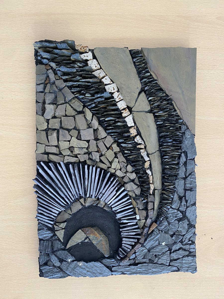 GartmoreHouse's tweet photo. How gorgeous are these textures and patterns from the Mosaics with Slate class!? Created by our guests! 😍
.
.
.
.
.
#racheldaviesmosaics #mosaicswithslate #slate #stone #art #mosaics #glass #textures #rock https://t.co/o8fuRh5Wdx