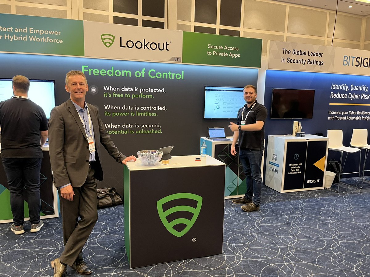 Matt_Lookout's tweet photo. Ready for 3 days of #GartnerSEC! Going to be binging all the cloud security, SSE sessions. Discover “Freedom of Control” @Lookout  stand 311 https://t.co/AjhMFGyIaO