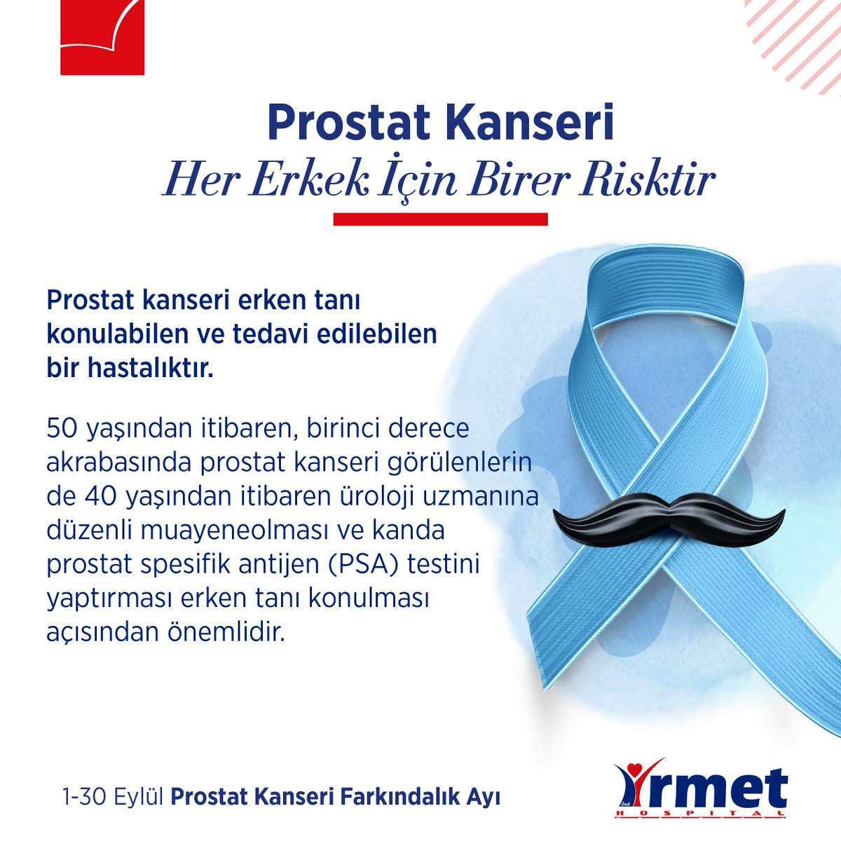 #prostatkanserifarkındalıkayı #prostatkanseri #prostat #irmethospital