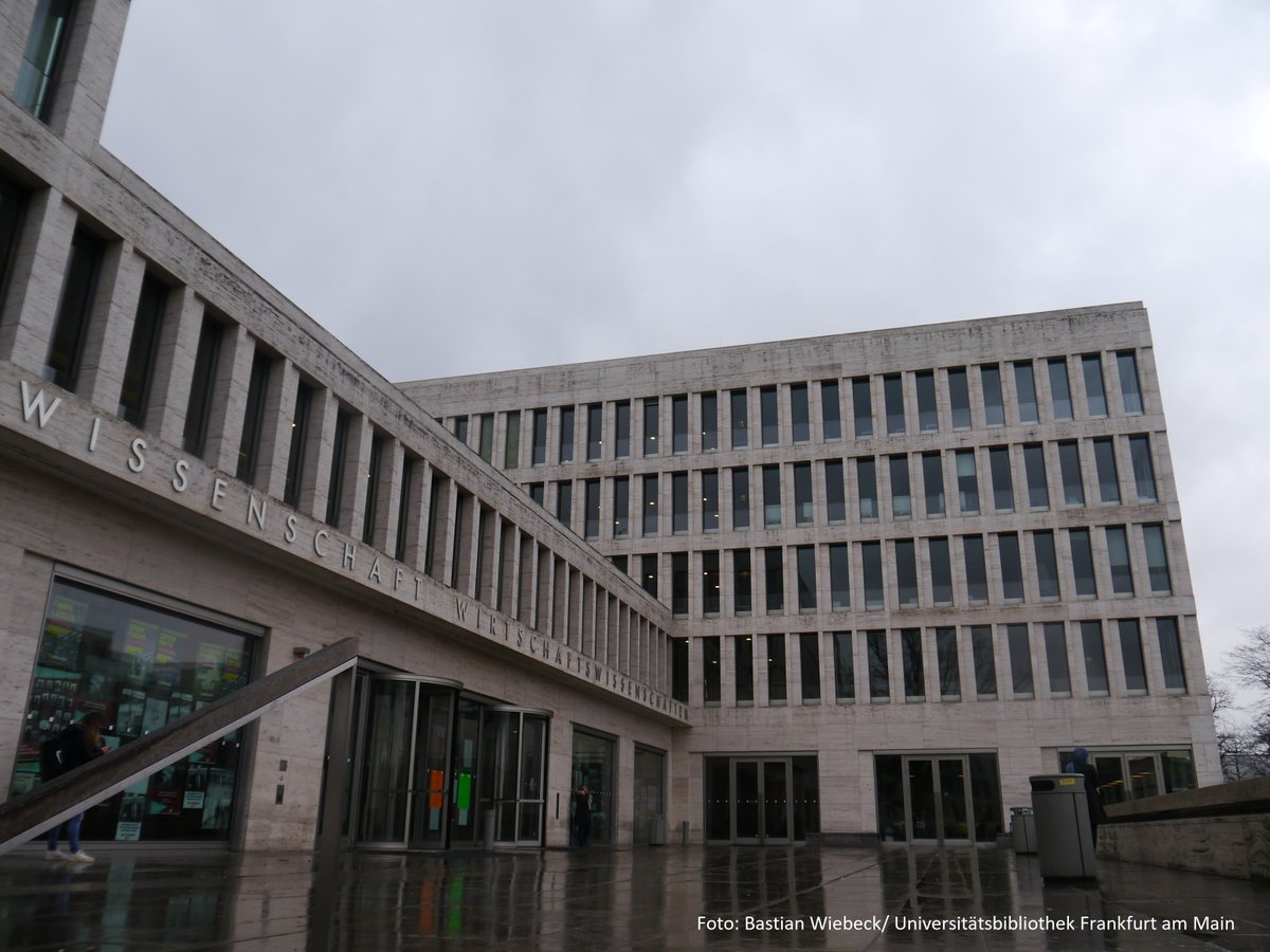 ub_ffm's tweet photo. Wir suchen Verstärkung für die Bibliothek Recht und Wirtschaft:
•E9b
•unbefristet
Bewerbungen sind bis zum 28.09.22 möglich. Ausführliche Informationen finden Sie hier:
https://t.co/fcErqgFesD #ubffm #bibliothek #BruW #Stellenangebot / cf https://t.co/REgRQXN6gG