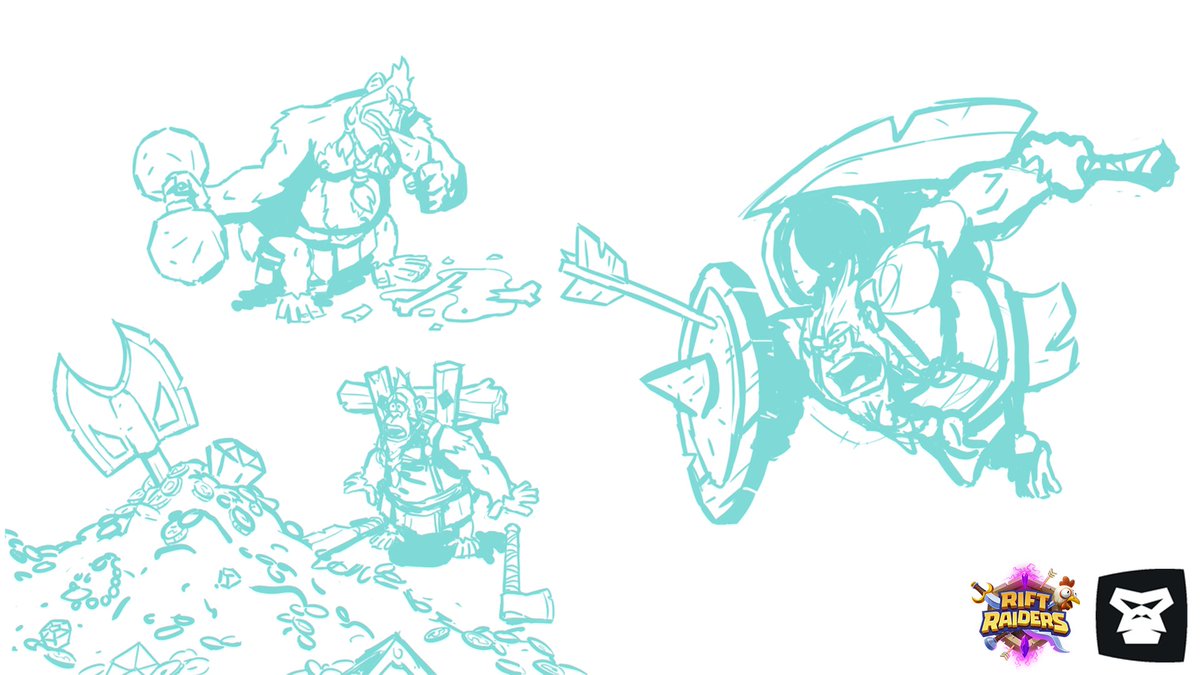 ArcasGames's tweet photo. ⚔️🛡️🐔  THE BARBARIAN ⚔️🛡️🐔  

#RiftRaiders #BAS #ConceptArt https://t.co/G9vcOSsXrK