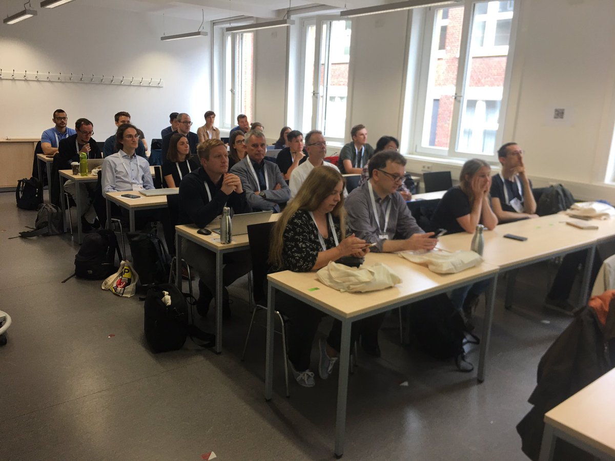 mecellone's tweet photo. BP-Meet-IoT 2022 has started in Münster @BPMConf with the opening and the keynote by Juan Augusto
Very crowded room
with Fani Serral, @__fleotta and @tbvicky https://t.co/bhwETDiv2A