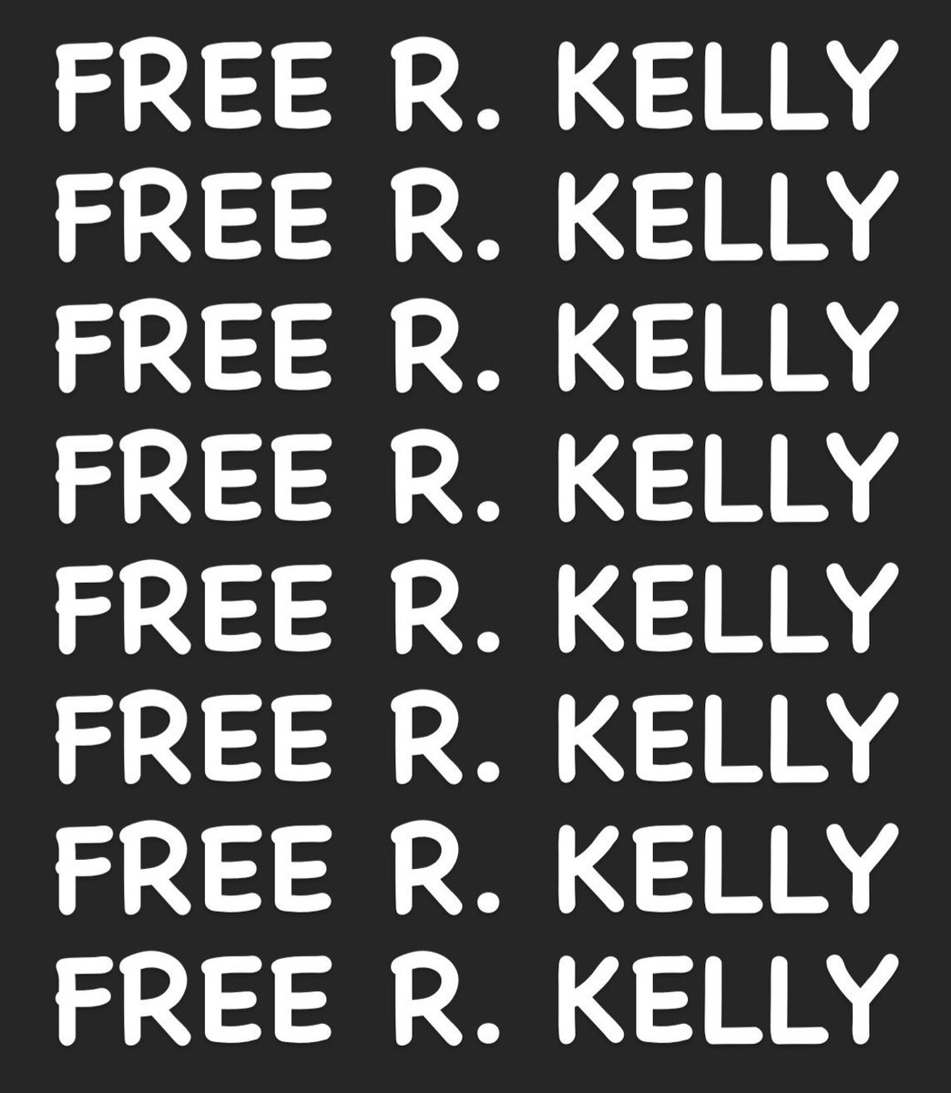 freerkelly4ever's tweet photo. βοΈ FREE R. KELLY!!!! βοΈ
#RKellyInnocent
#RKInnocent
#FreeRKelly
#JusticeForRKelly
#AcquitRKelly https://t.co/wHPAIT0XIQ