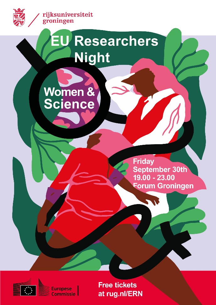 Een weekend vol wetenschap, 30-09 tot 02-10 in #Groningen! Op vrijdag de Europese Nacht van de Onderzoekers, dit jaar in het teken van #vrouw en #wetenschap 👩‍🔬 Daarna, op za en zo, #ZpannendZernike, met allerlei activiteiten voor de jeugd. Mis het niet! 👉 rug.nl/about-ug/lates…