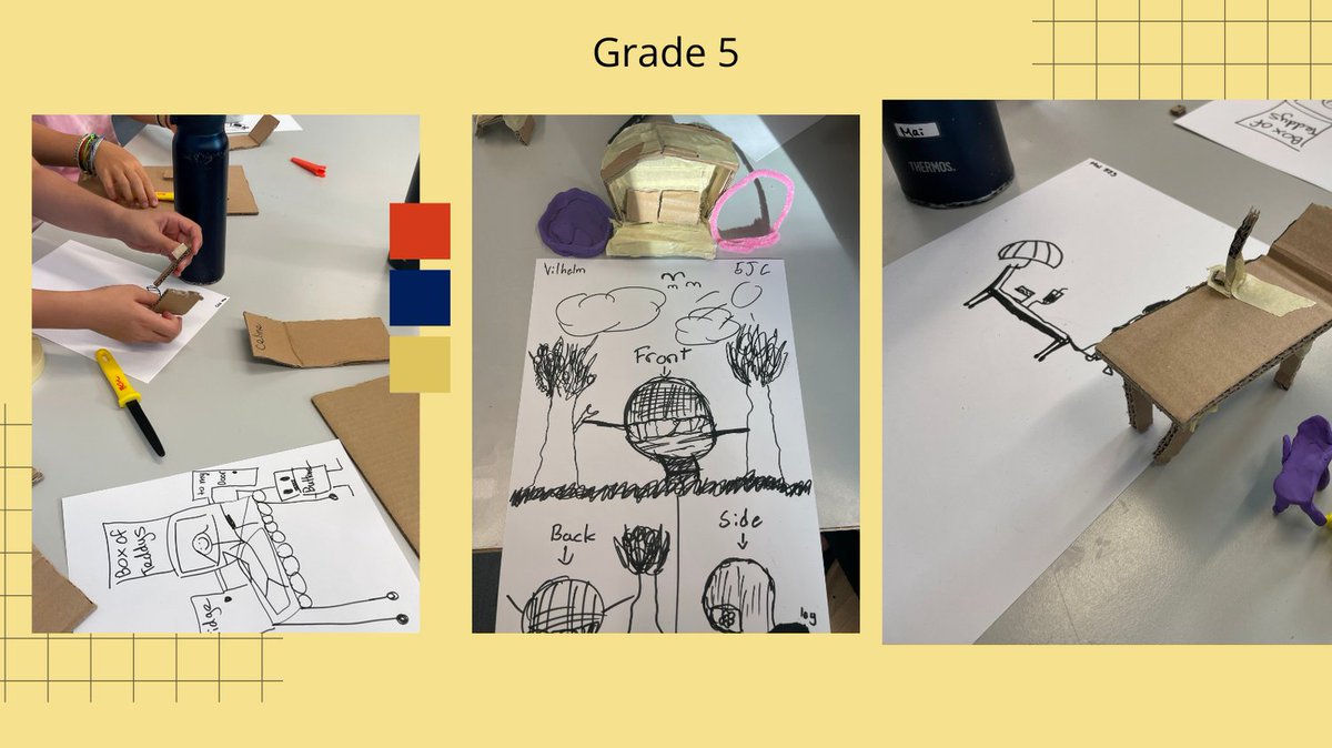 Young inquiring designers <a href="/ICS_School/">ICS Inter-Community School Zurich</a>,  ask questions, define, ideate, reflect, and develop ideas to create prototypes and products in our new primary design maker space. @mandurubell <a href="/ibpyp/">IB PYP</a>