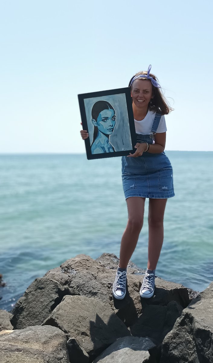 'Rain' 🌧
PRINTS - AVAILABLE!
#art #artgallery #artnews #artinfo #painting #watercolor #watercolorpainting  #artists #ArtistOnTwitter #Sellingcontent #portrait #portraitart #portraits #artforsale