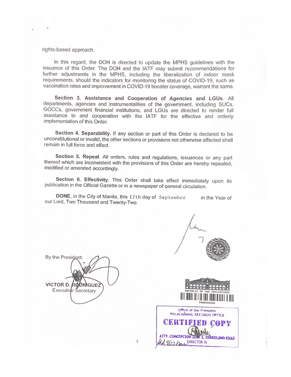 The Philippine Star on Twitter "MARCOS ALLOWS VOLUNTARY USE OF FACE MASKS OUTDOORS President