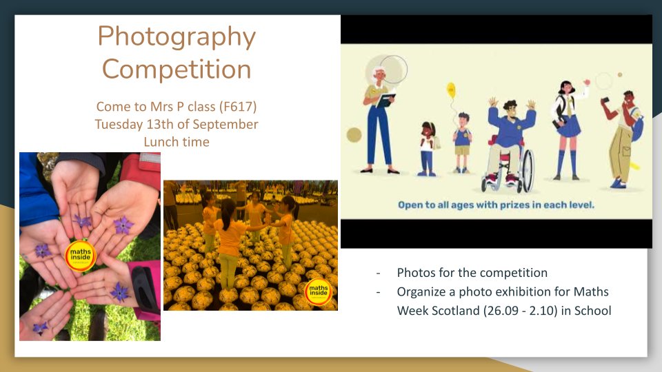 MrsP_maths21's tweet photo. For anyone interested in a photography exhibition for the Maths Week Scotland @StDavidsHS 😉 https://t.co/EFQx3pdK1c