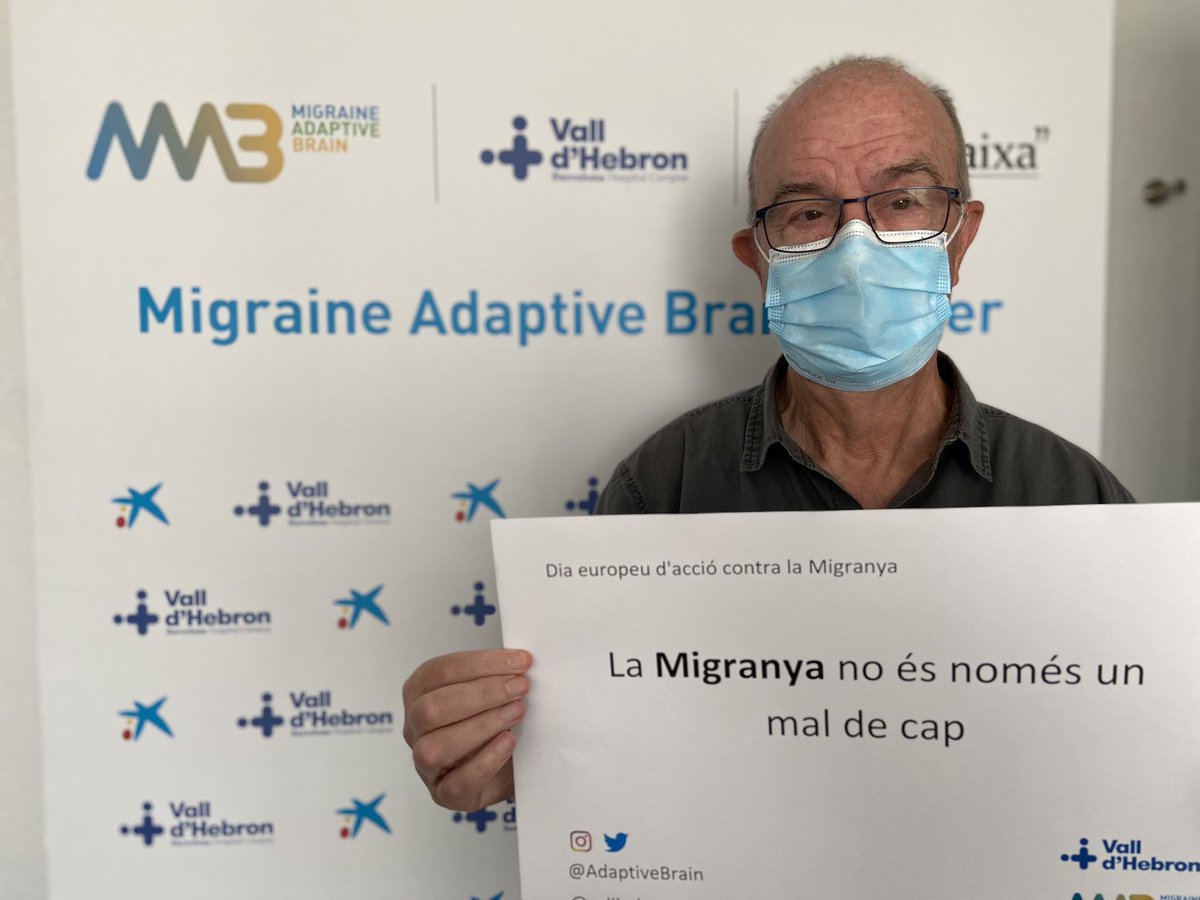 At <a href="/AdaptiveBrain/">Migraine Adaptive Brain Lab (MABLab)</a> <a href="/vallhebron/">Vall d'Hebron</a> we are working to increase our understanding of #migraine a debilitating neurological disease for and with our patients