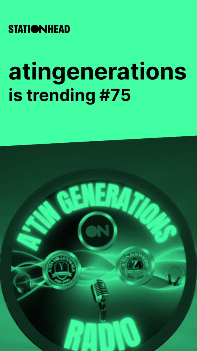 knoonex's tweet photo. Congrats @agr_1819 fam!

2 weeks in a row in @STATIONHEAD
Global Weekly Leaderboard! 🤗

Last week: 34th
This week: 75th

SLMT A'Tin!
@Millinvaders 💙

I am voting for @SB19Official
 #SB19       and #ATIN for #BreakTudoAwards Grupo Internacional and Internacional Fandom. https://t.co/nwe3wStiGO