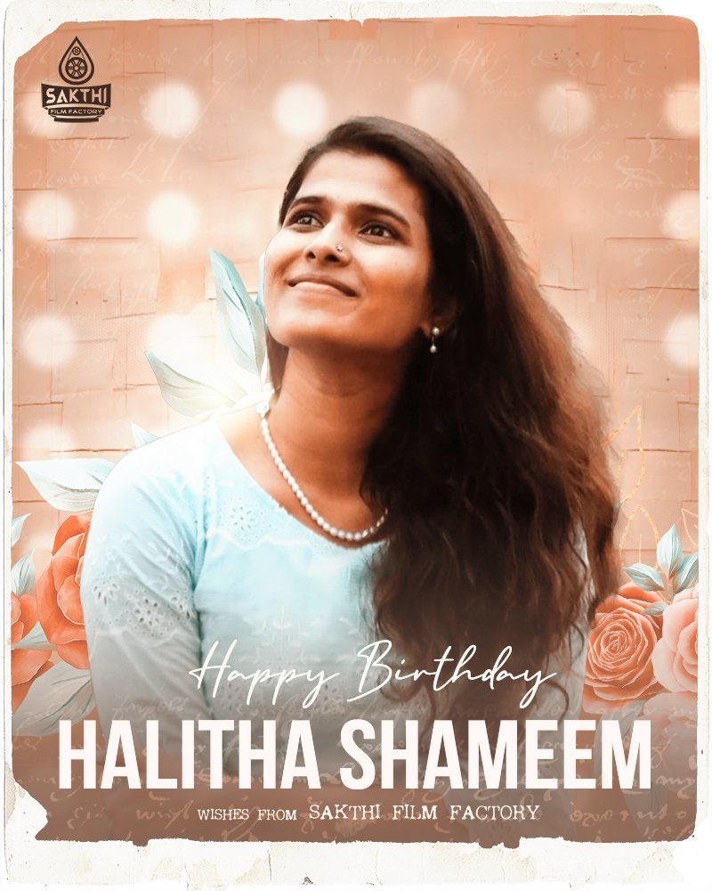 actor_annamalai's tweet photo. Many more happy returns of d day @halithashameem #EnjoyEnjaami take care.. all d best.. ๐๐๐ฆ๐ซ๐๐๐๐๐ช #HBDHalitha https://t.co/uonp77xorl