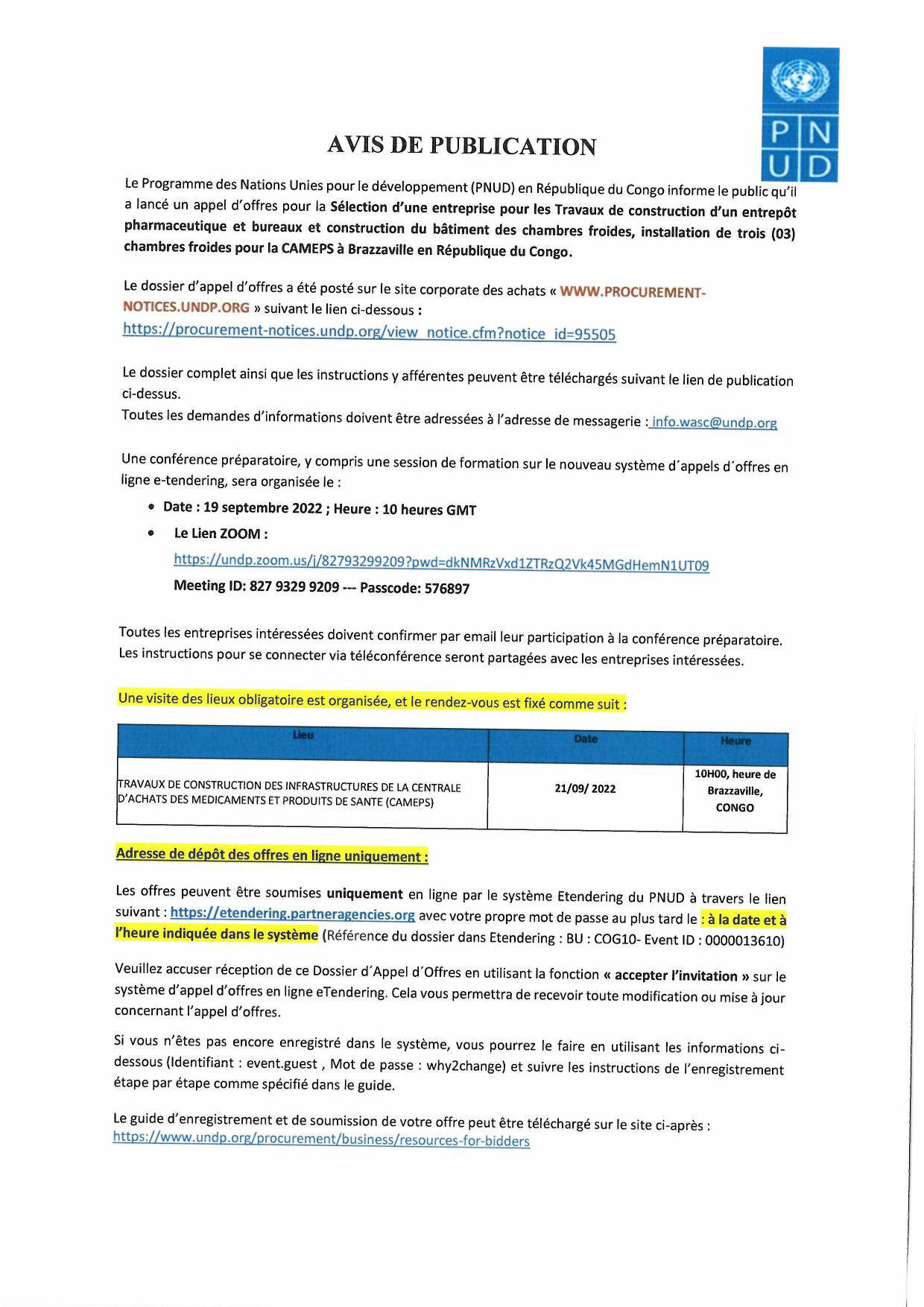 PNUD Rép du Congo on Twitter: