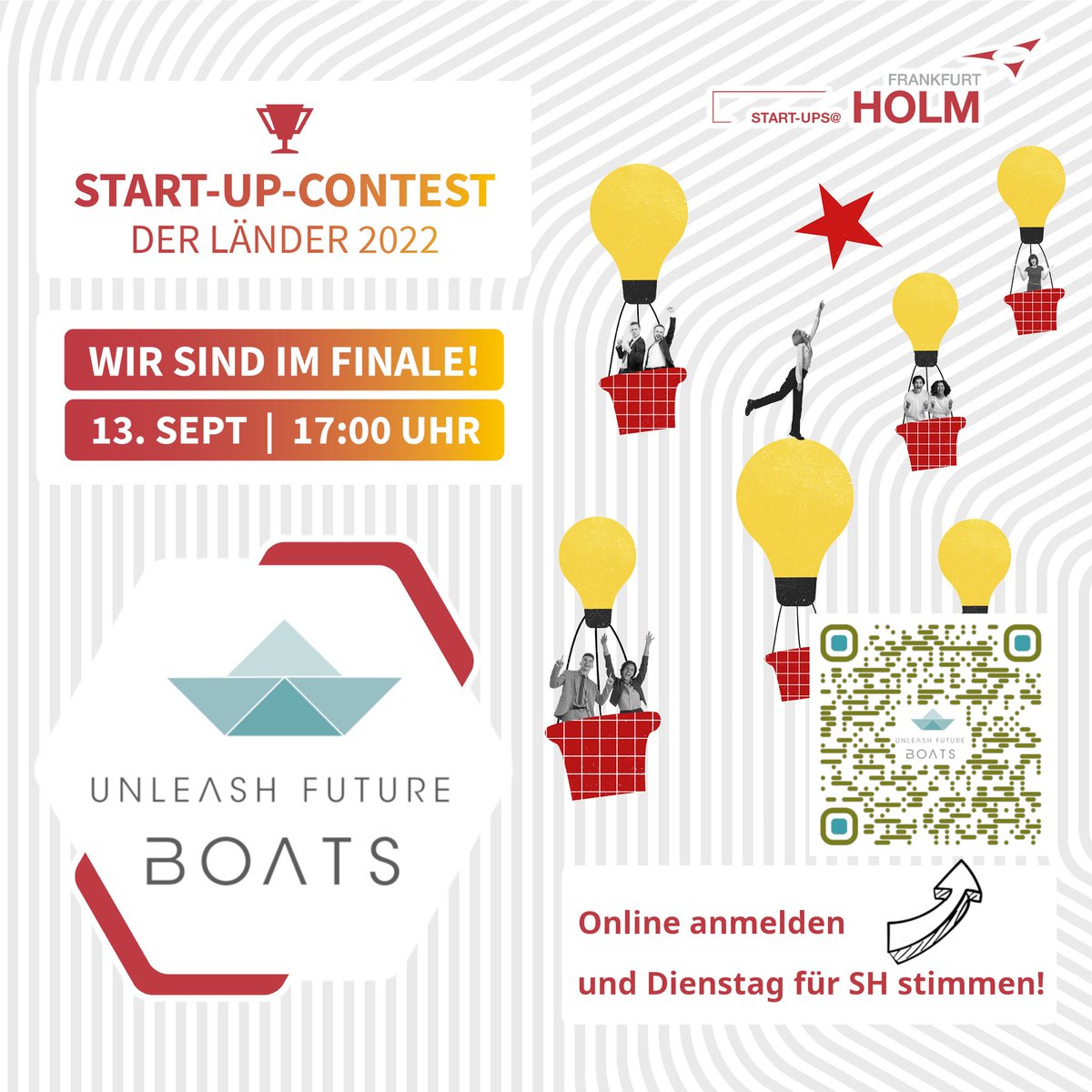 FutureBoats's tweet photo. Das @Wirtschaftsland Schleswig-Holstein hat uns für die Teilnahme am Gründerwettbewerb der Bundesländer nominiert. Bei einer guten Platzierung oder gar dem Gesamtsieg geht es nicht nur um einen guten #Pitch, sondern auch um deine #Stimme!

Anmeldung: https://t.co/kFqVv6Y463 https://t.co/9wHCw3MqRA