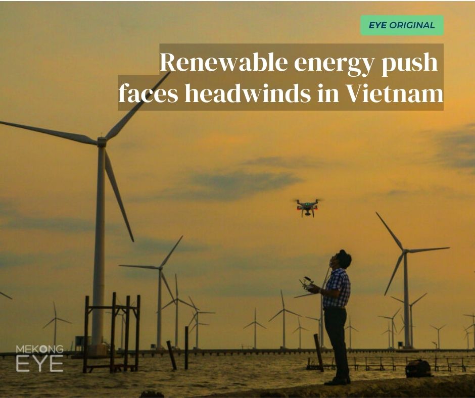MekongEye's tweet photo. #VIETNAM: Foreign companies are keen to invest in VN’s renewable energy. But investors are frustrated by regulatory roadblocks and insufficient grid infrastructure, so the prospects of a post-pandemic green recovery have been called into question.
https://t.co/H8qXmQCxhy https://t.co/IJquPJAJ6P