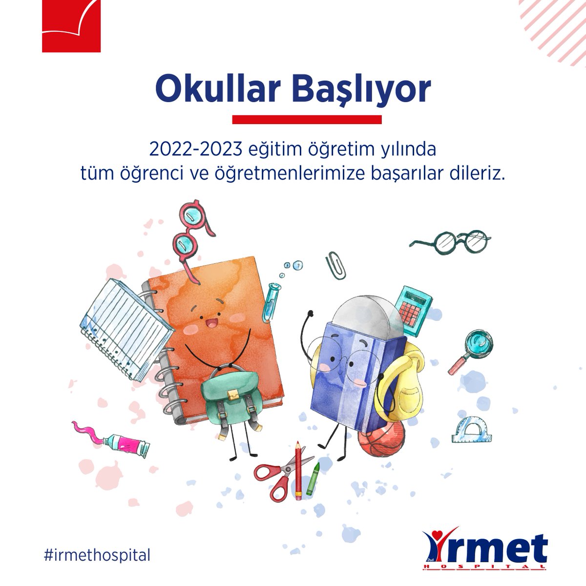 2022-2023 eğitim öğretim yılında tüm öğrenci ve öğretmenlerimize başarılar dileriz.