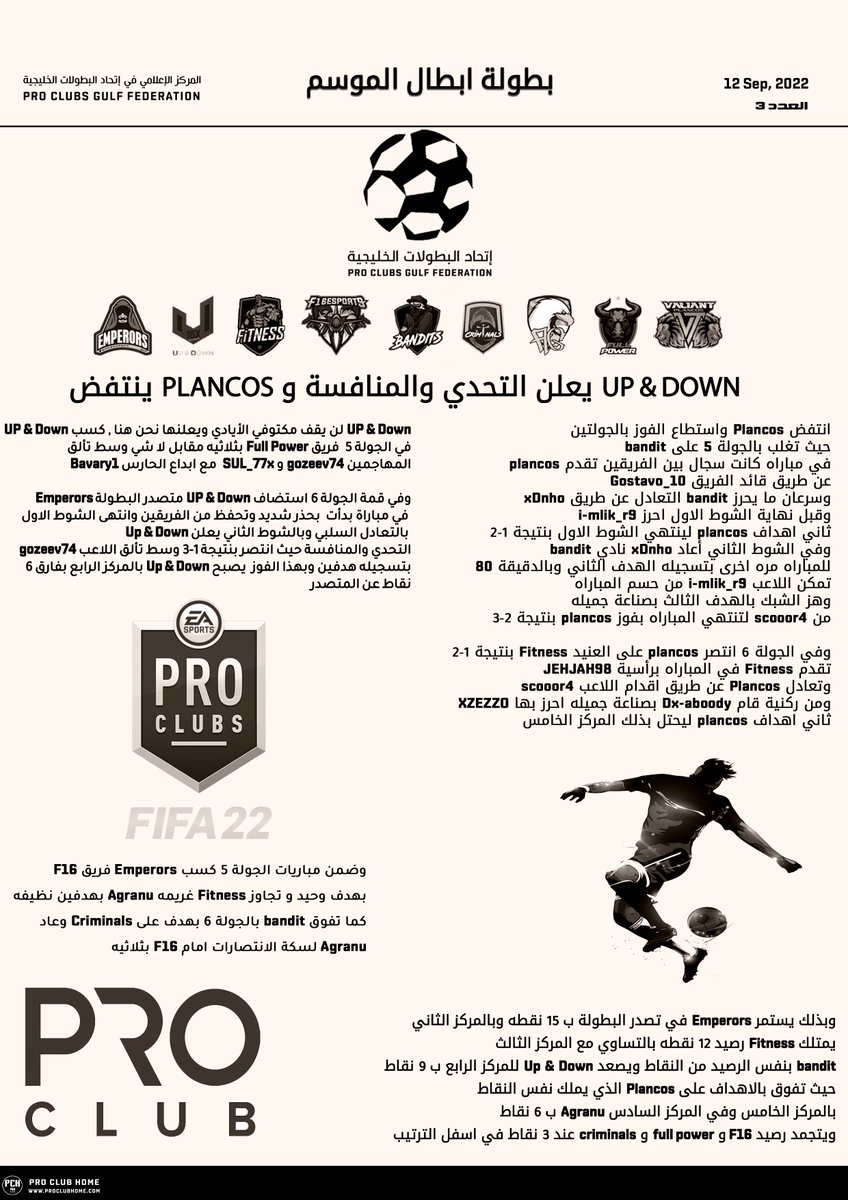 اتحاد البطولات الخليجية tweet media