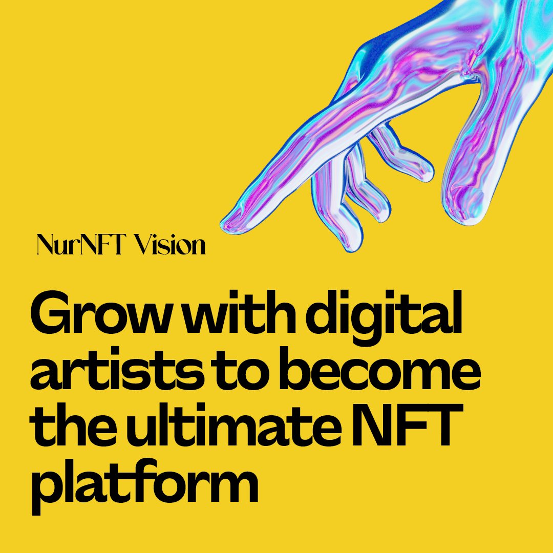NUR_nft's tweet photo. Get to know NurNFT!
Here is what we strive for ✨

If this resonates with you comment “💪🏻”

#NurNFT #NFTDigitalArt #nftcommunity https://t.co/7PaXFn1s0T