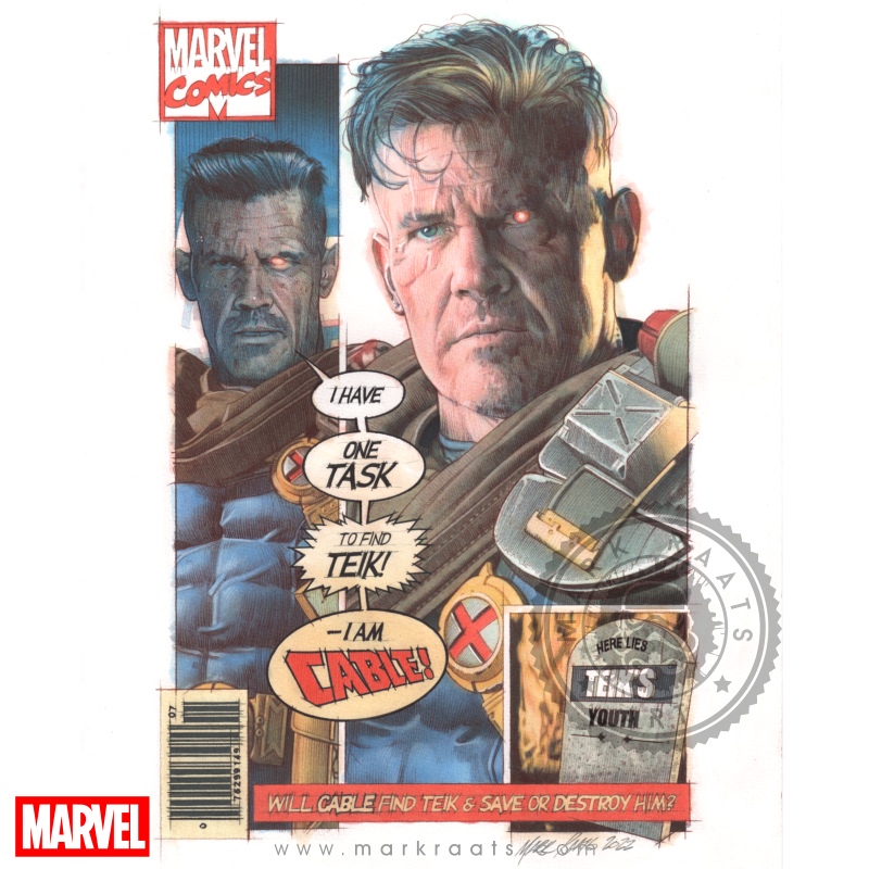 mark_raats's tweet photo. Josh Brolin as Cable

#joshbrolin #cable #cablemarvel #marvel #deadpool #marvelcomics #originalart #portraitart #movieart #copicmarkers #prismacolorpencils  #markraats #artsy #traditionalart #pencilandmarkers #notdigitalart @joshbrolin @Marvel @marvelaunz @MarvelStudios https://t.co/4UStJT2sAf