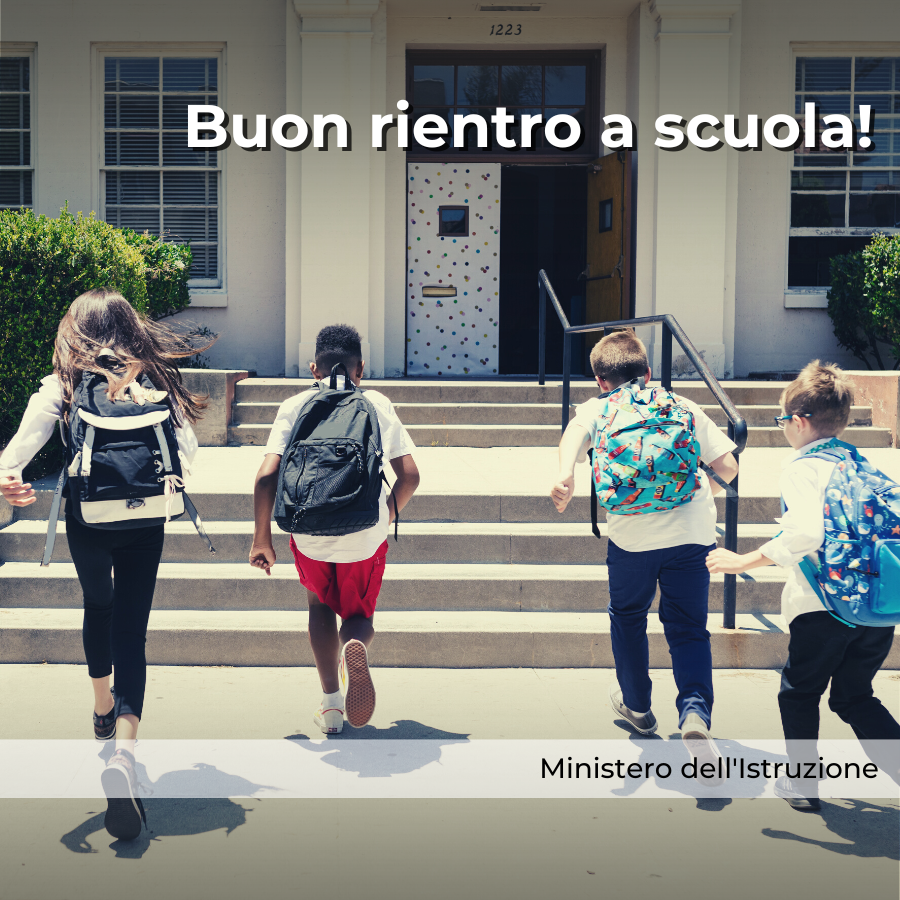 MIsocialTW's tweet photo. Da oggi, con date diverse a seconda dei calendari regionali, studentesse e studenti tornano in aula per riprendere le lezioni. 

Buon rientro, ragazze e ragazzi, e buono studio!

Qui i primi dati di avvio del nuovo anno ▶️ https://t.co/nsKcZnKHt9 https://t.co/INYg6fbS80
