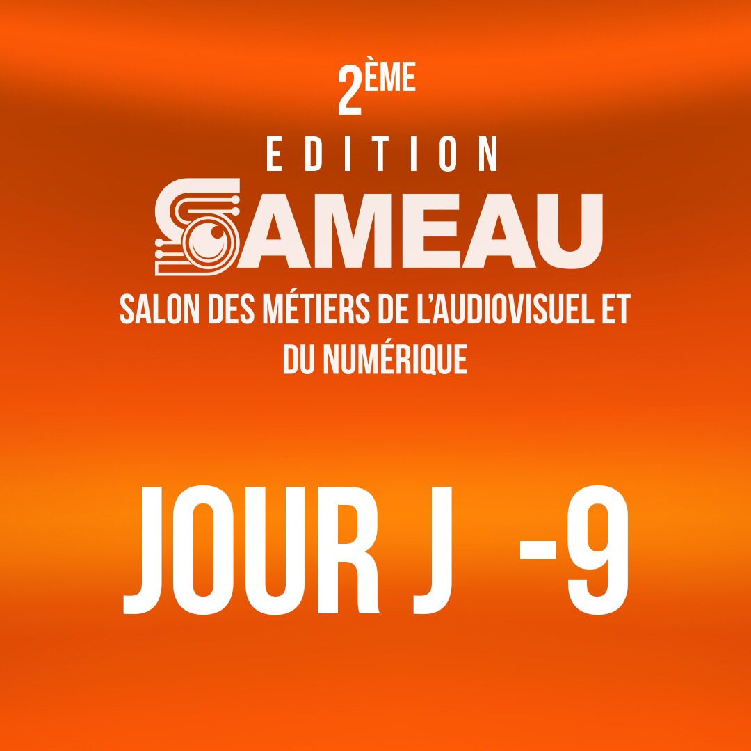 #Sameau2022 #Gabon 🇬🇦
Plus que 9 jours, pour l'ouverture du salon des métiers de l'audiovisuel et du numérique, au musée national de Libreville (<a href="/mnartgabon/">Musée National des Arts, Rites et Traditions 🇬🇦</a>).

Il est encore possible d'acheter vos billets, pour bénéficier de nombreuses activités de cette deuxième édition.
