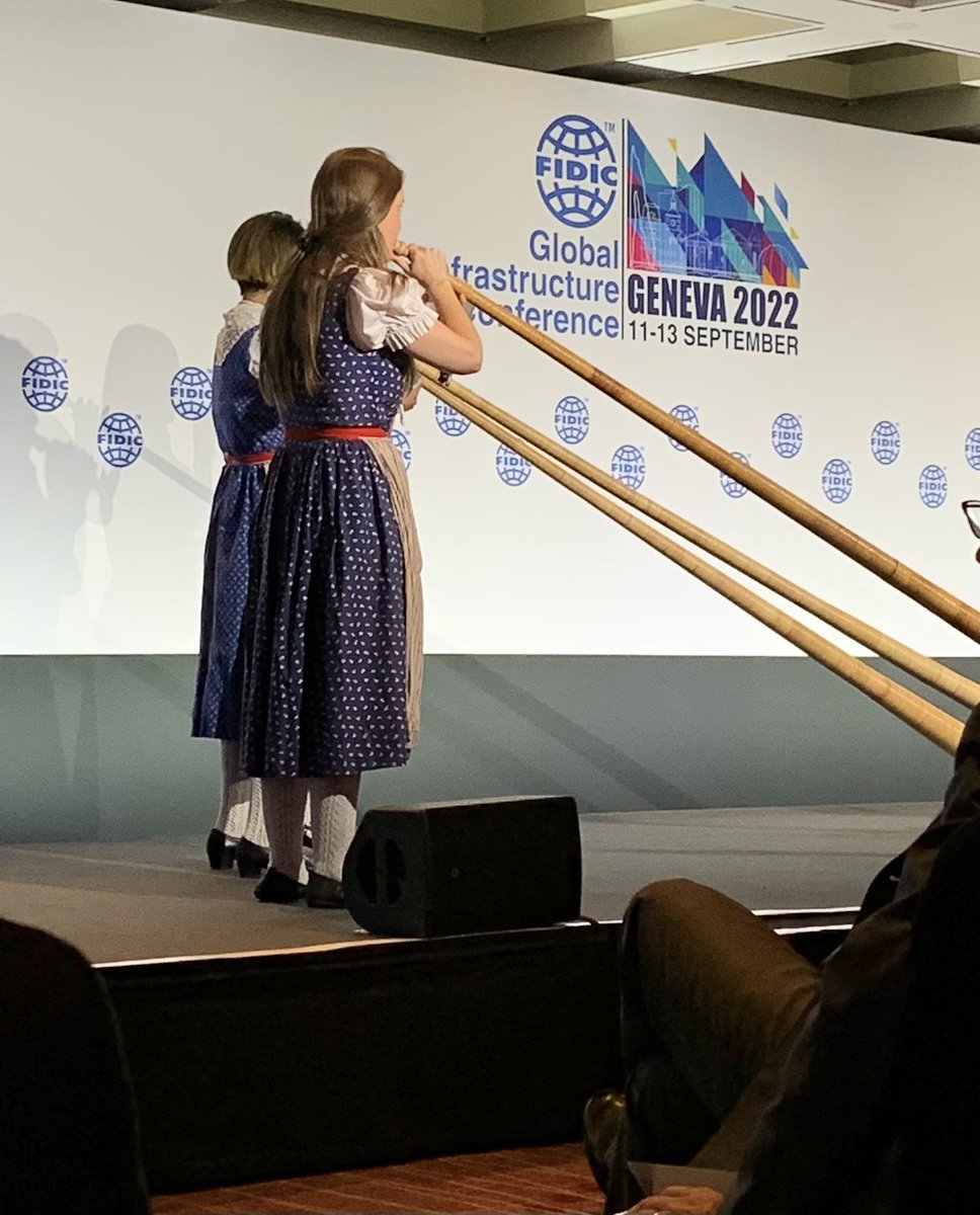 Quite a welcome to the #fidicgic22 global infrastructure conference!