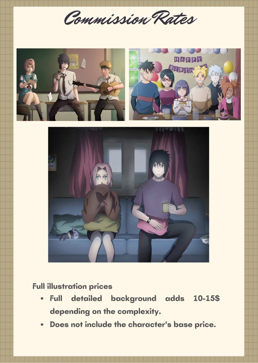 Beni_arts's tweet photo. COMMISSIONS OPEN‼️
https://t.co/sk1aIwPp2C

I am now opening commissions for the first time and I promise I will do my best! 😁 I'll open 3 slots for now. 

All likes and retweets will be appreciated. Pls take time to read the terms and conditions
#opencommissions #ArtCommission https://t.co/k07I9ugGXR