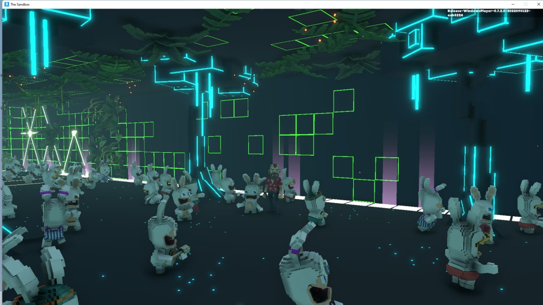 chloele705's tweet photo. @TheSandboxGame @RabbidsOfficial I just participated in the #SandboxAlphaS3Giveaway for a chance to win 500 SAND! Found the Disco Rabbid, check out my screenshot below!
👇 https://t.co/gTSQ4wMkLv