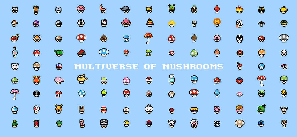 Multiverse of Mushrooms 🍄 tweet media